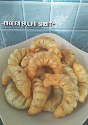 Foto resep 65. Molen Pisang Bulan Sabit