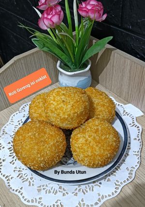 Foto resep Roti Goreng Isi Coklat (Tanpa Ulen)