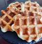 Easy Way Prepare Easy Belgium waffle using a breadmachine the Can Spoil the Tongue Makes you drool