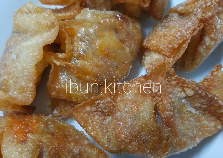 25. Pangsit Goreng Isi Sayur