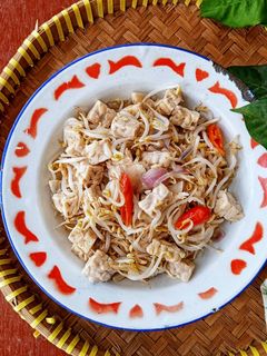 Foto resep Tumis Kecambah Tempe Rebus