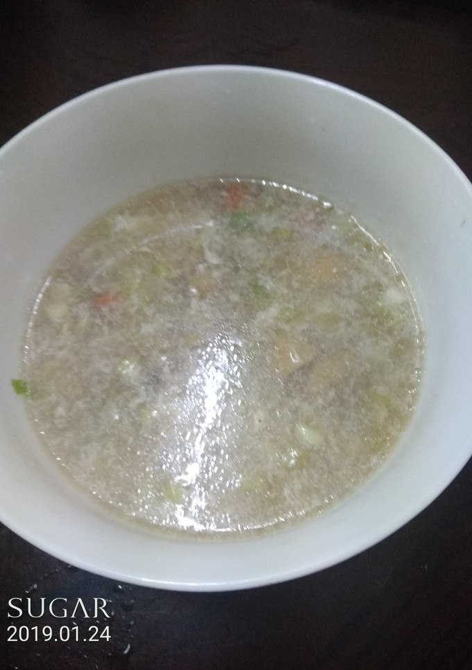 墨魚海鮮羹 的食譜成品照片