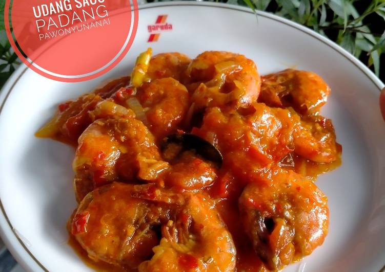 Recipe: Delicious 89)udang saos padang