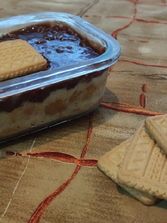 Una foto de ¡Pastel de galletas y chocolate!