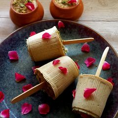 A picture of Makhana ki kulfi.