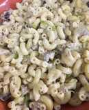 Pasta Corta con Atún y crema de leche