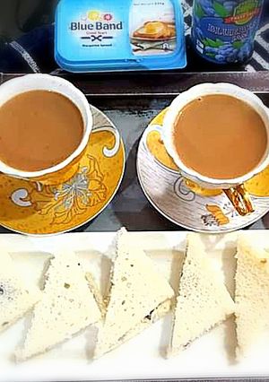 A picture of Adrak chai.