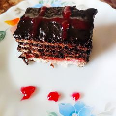 A picture of 5 minutes Chocolate Pastry.