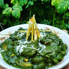 A picture of Sarso da saag.