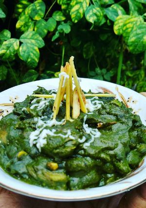A picture of Sarso da saag.