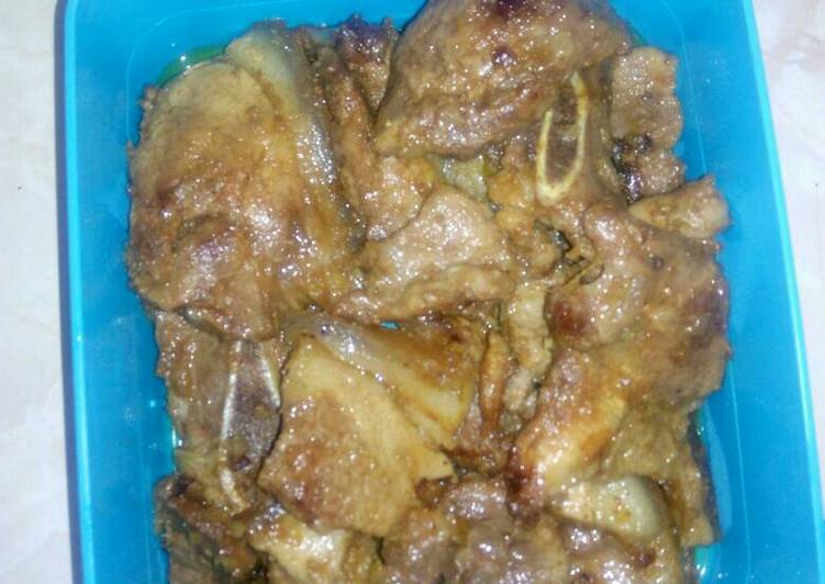 Steps to Prepare Appetizing Simple Pock Chops