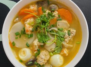 Hình của món BÁNH CANH PHỒNG TÔM 🦐.