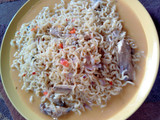 Indomie with sardine