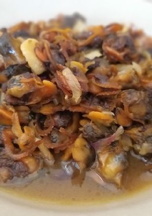 Foto resep Kerang remis manis