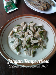 Foto resep 403. Jangan Tempe nDeso (Sayur Tempe Lombok Ijo)