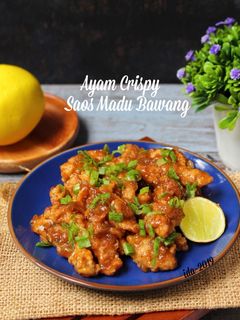 Foto resep Ayam Crispy Saos Madu Bawang