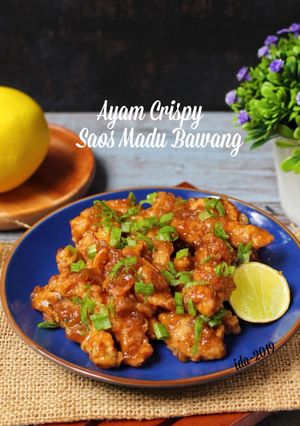 Foto resep Ayam Crispy Saos Madu Bawang