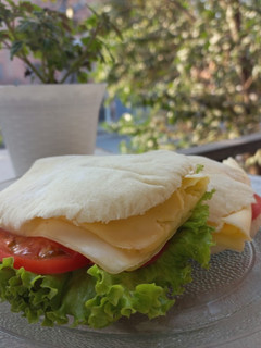 Una foto de Pan árabe o pan pita