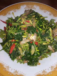 Foto resep Tumis bunga+daun pepaya MaSta