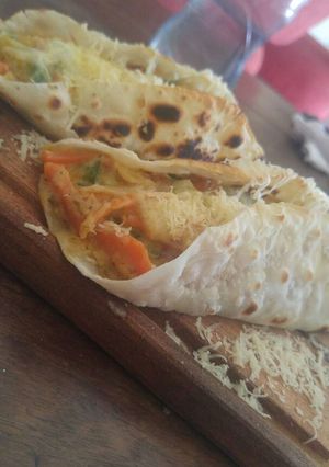 Una foto de Tacos de vegetales