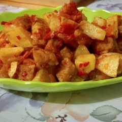 รูปของ Kentang Tempe Sambal