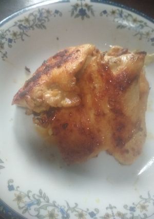 Foto resep Ayam fillet bakar teflon simpel
