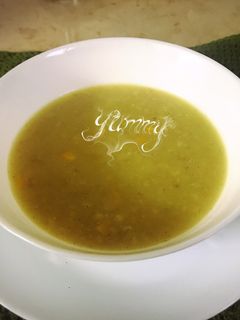 صورة لوصفة شوربة الشوفان بالدجاج