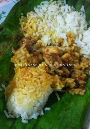 Foto resep 6. Nasi Bakar Cumi