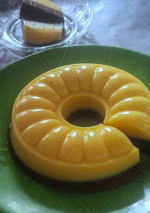 Foto resep Puding Jagung Cokelat