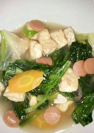 Foto resep Tumis pokcoy tahu