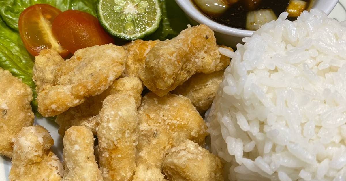 Resep Ayam goreng tepung, saus inggris oleh Joyce - Cookpad