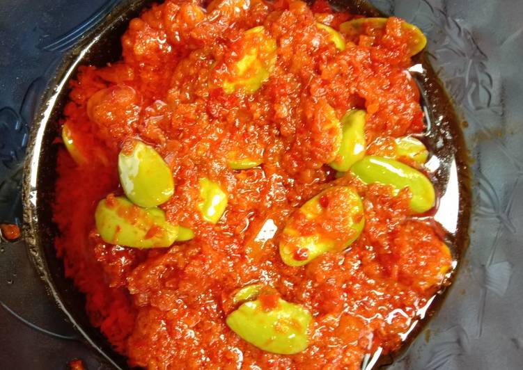 Resep Sambal goreng pete yang Enak