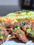Anticuchos de res a base de pisco y especias 👍🇵🇪