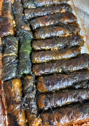 Aszalt padlizsános dolma recept fotója