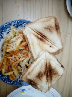 Una foto de Sándwiches con patatas nuevas