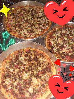 صورة لوصفة بيتزا باللحمة المفرومه 😋🍕