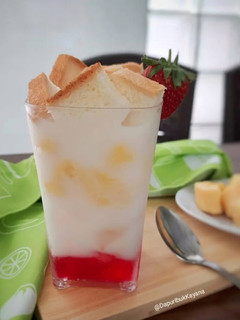 Foto resep 986. Es Susu Tape Roti