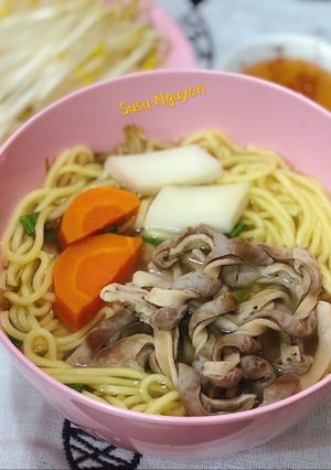Hình của món Mì bao tử hầm tiêu.