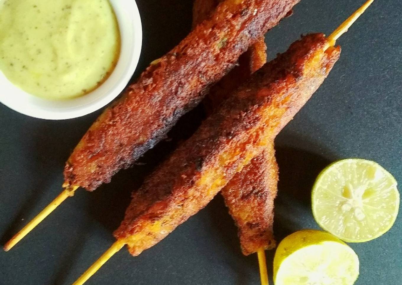Veg Seekh Kebabs