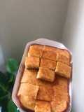 كيكة بالزعفران وبشر البرتقال 🍊😋