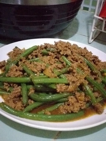 Cara Gampang Membikin Resep  Tumis buncis daging cincang yang Sempurna, Bikin Ketagihan