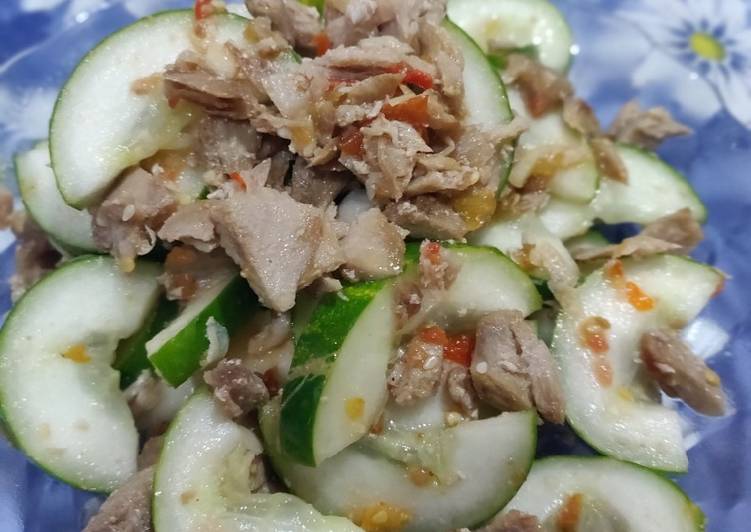 Resep Terbaru Tuna Oyi Namul Korean Food Enak Bergizi