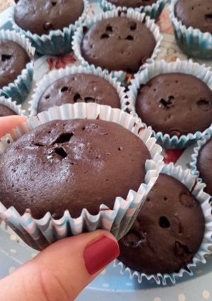 Una foto de Muffins de cacao by Rouss comidas
