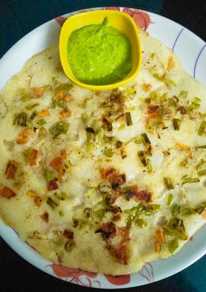 A picture of Uttapam.