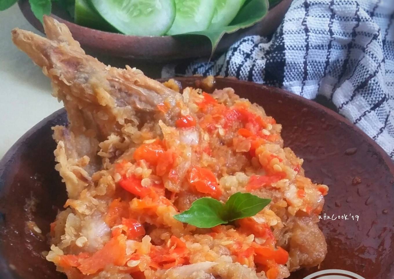 Sayap Ayam Geprek