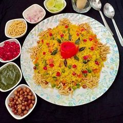 A picture of Vegetables poha.