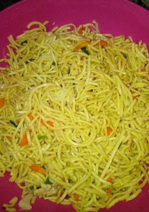Foto resep Mie telor goreng