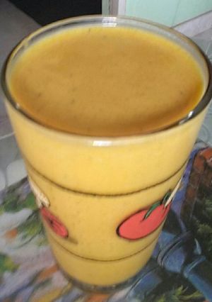Una foto de Jugo de ahuyama
