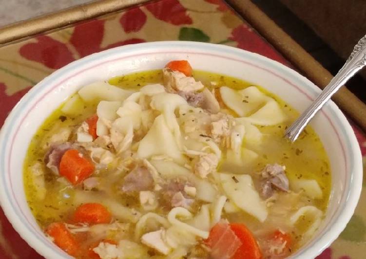 Old Fashioned Instant-Pot Chicken Soup😷🏥🍵