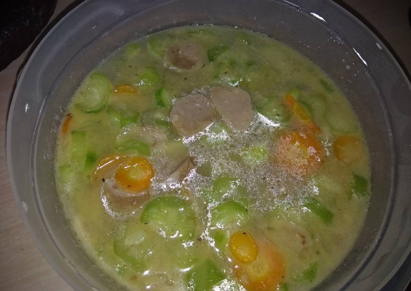 Sop Oyong/Gambas Dan Bakso